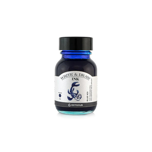 Octopus Write & Draw Ink - Blue Koi (50ml)