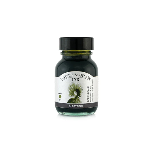 Octopus Write & Draw Ink - Green Crane (50ml)