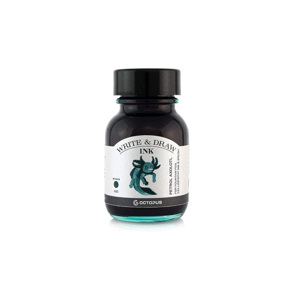 Octopus Write & Draw Ink - Petrol Axolotl (50ml)