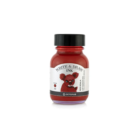 Octopus Write & Draw Ink - Red Koala (50ml)