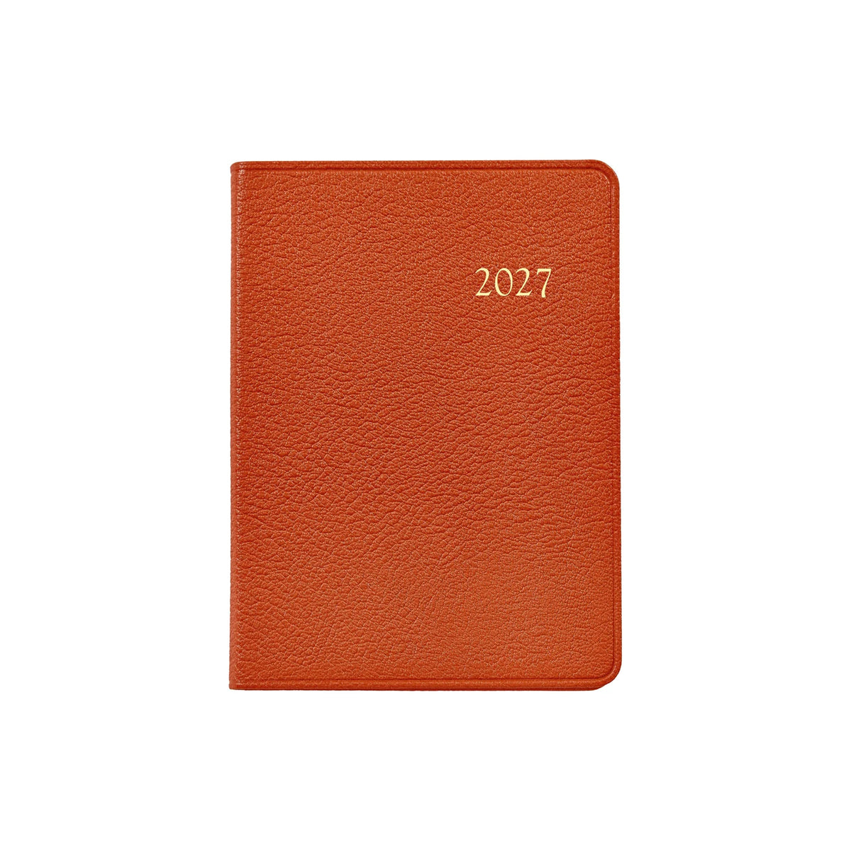 Graphic Image 2027 Weekly Notebook Goatskin Leather
