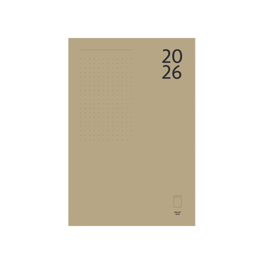 paper republic XL Daily Planner 2026
