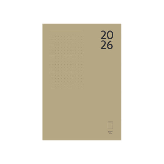 paper republic XL Daily Planner 2026