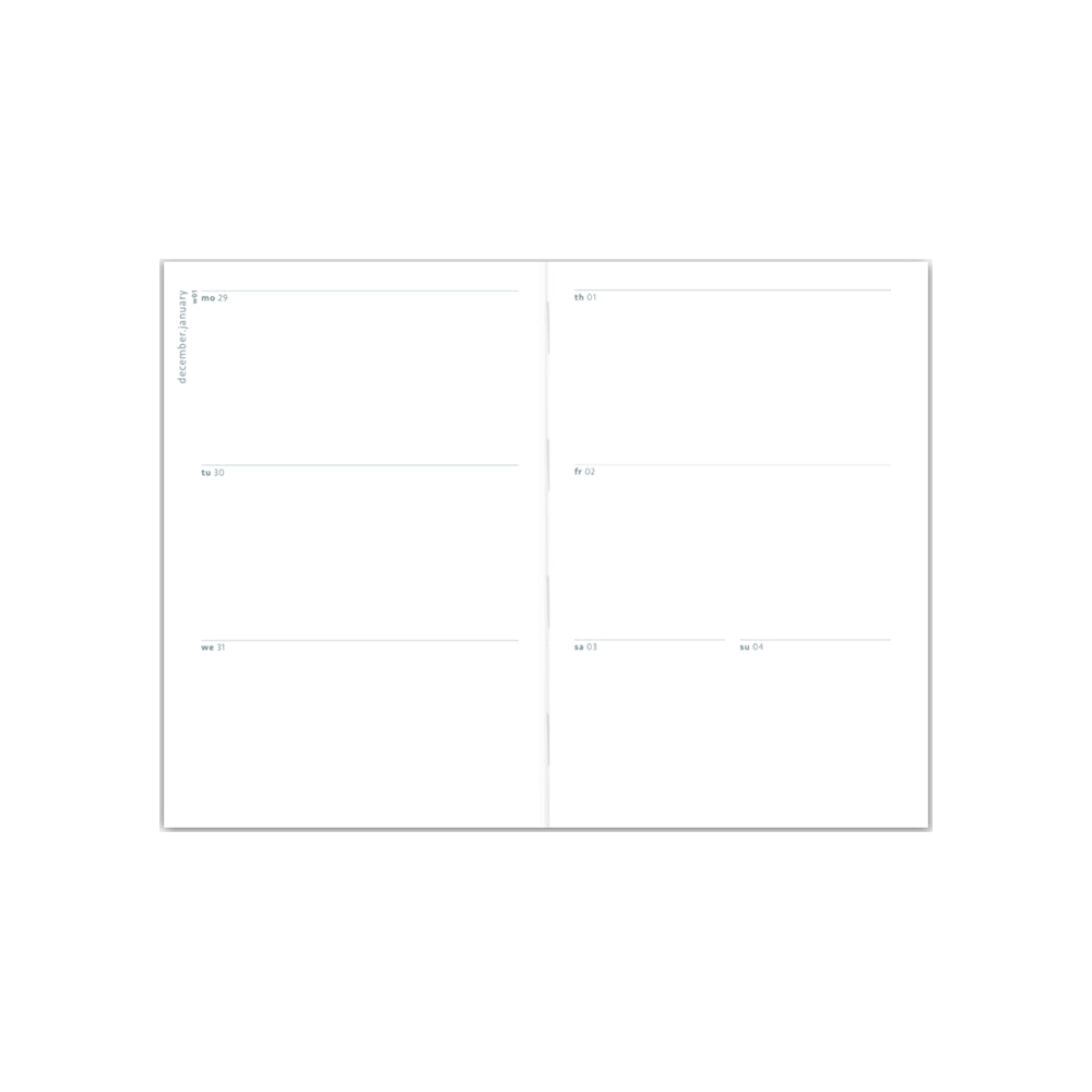 paper republic Pocket Weekly Planner 2026