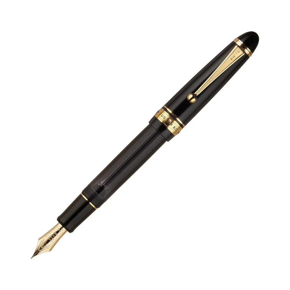 Pilot 万年筆　Custom 823 F transparent black Pilot Custom 823 Transparent Black Fountain Pen | Laywine's