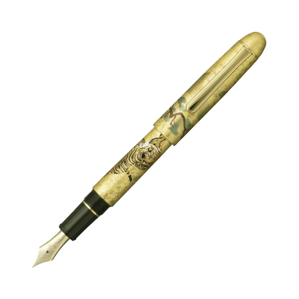 Platinum 3776 Century Maki-e Matsu Tora Tiger