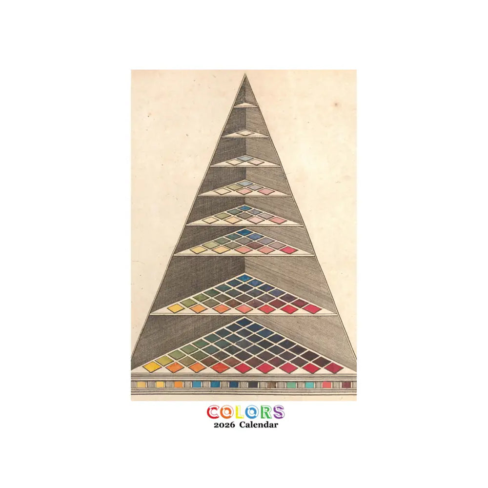 Retrospect Colors Wall Calendar 2026