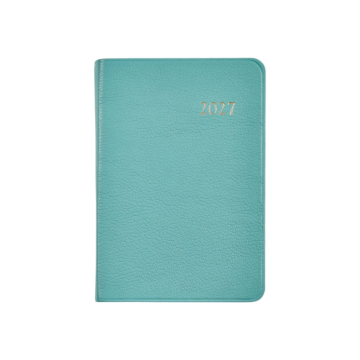 Graphic Image 2027 Daily Journal Goatskin Leather