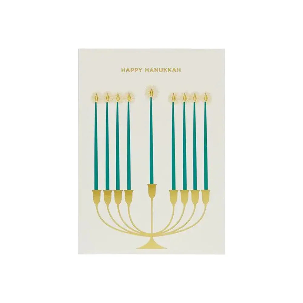 Snow & Graham Menorah Holiday Card