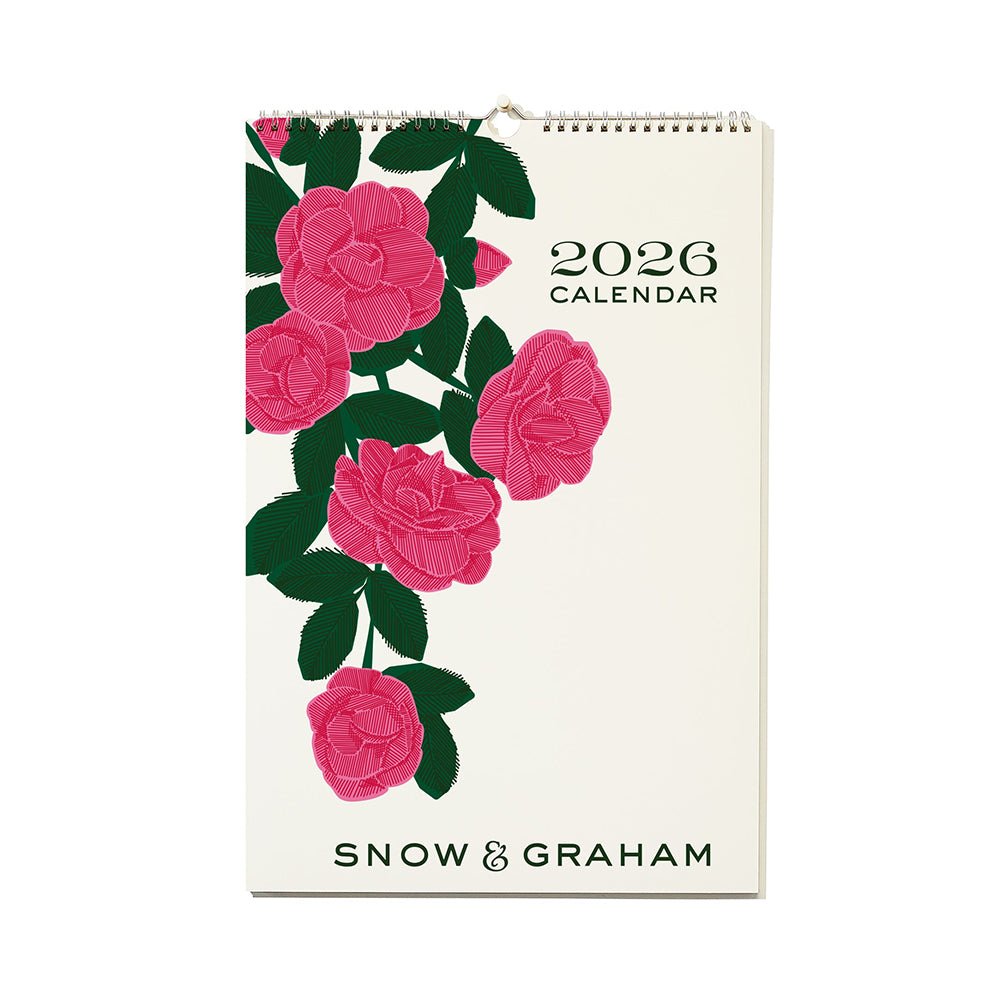 Snow & Graham Wall Calendar 2026