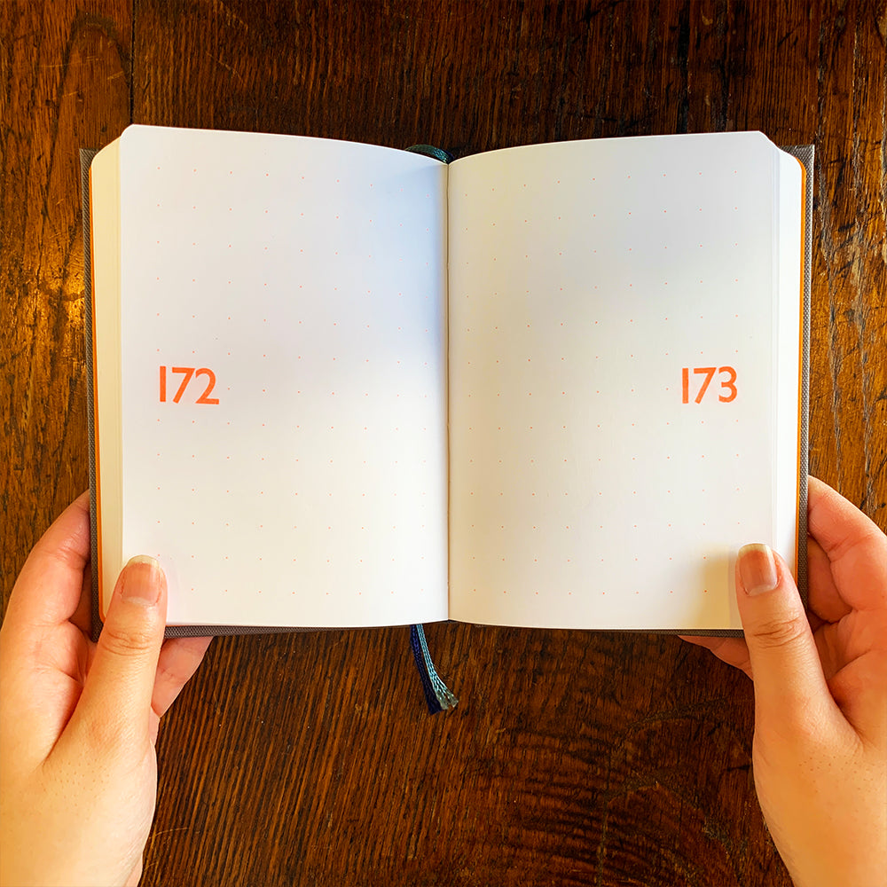 Tomigaya Letterpress Gill Sans Typeface Notebook