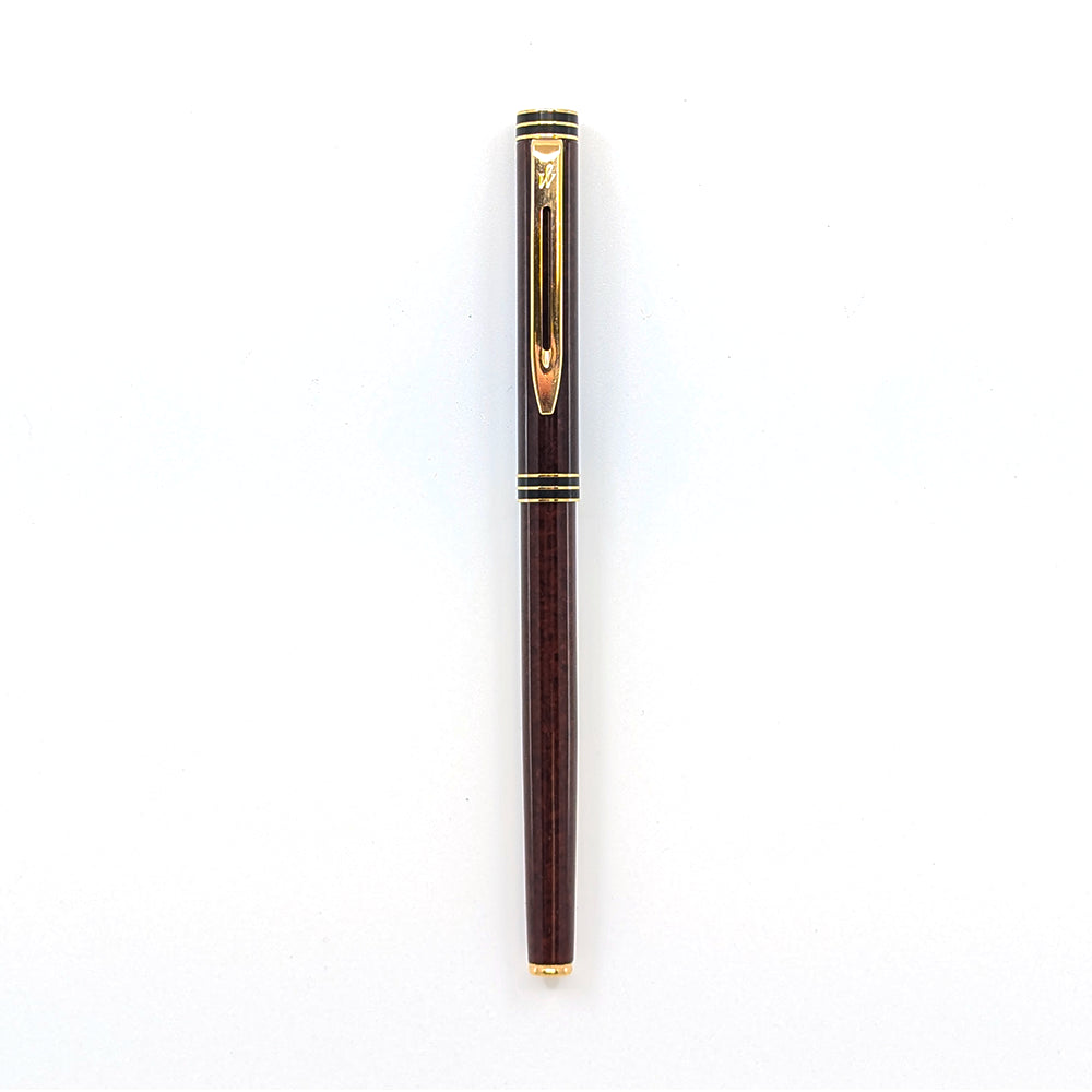 Vintage Waterman Exclusive Bordeaux Marble Fountain Pen