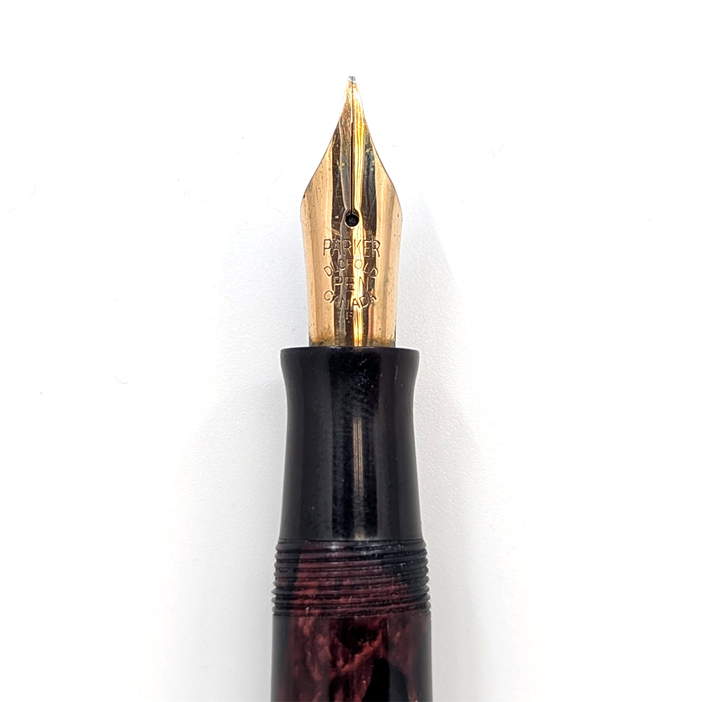 Vintage Parker Duofold Senior Button Fill Fountain Pen