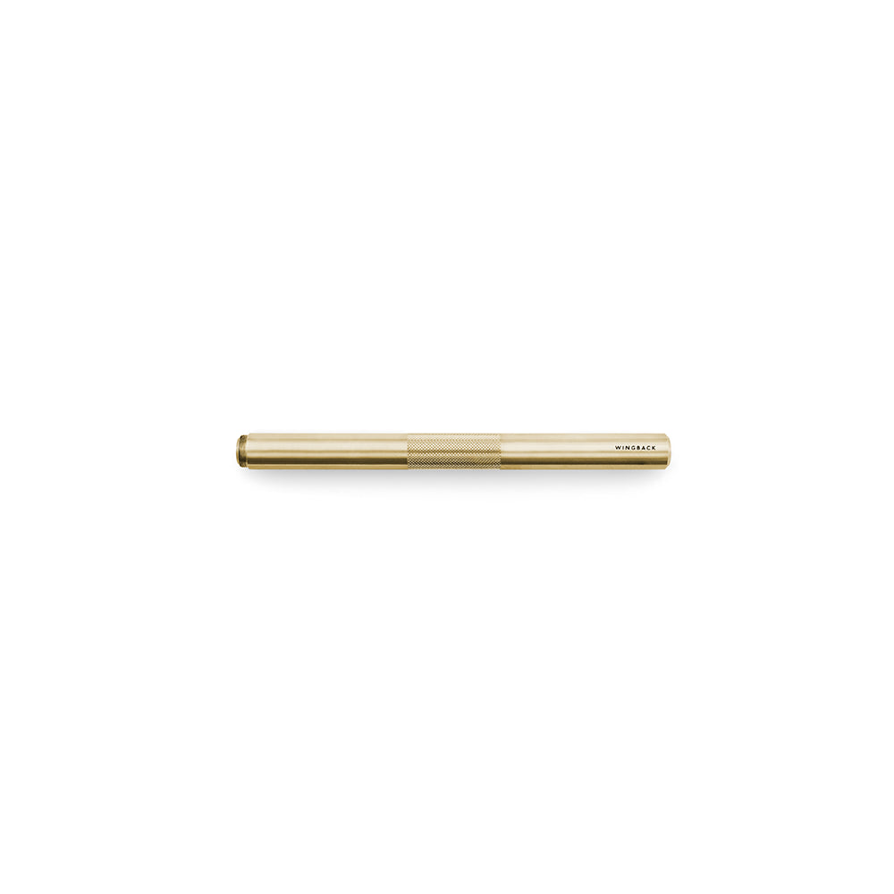 Wingback Brass Fountain Pen