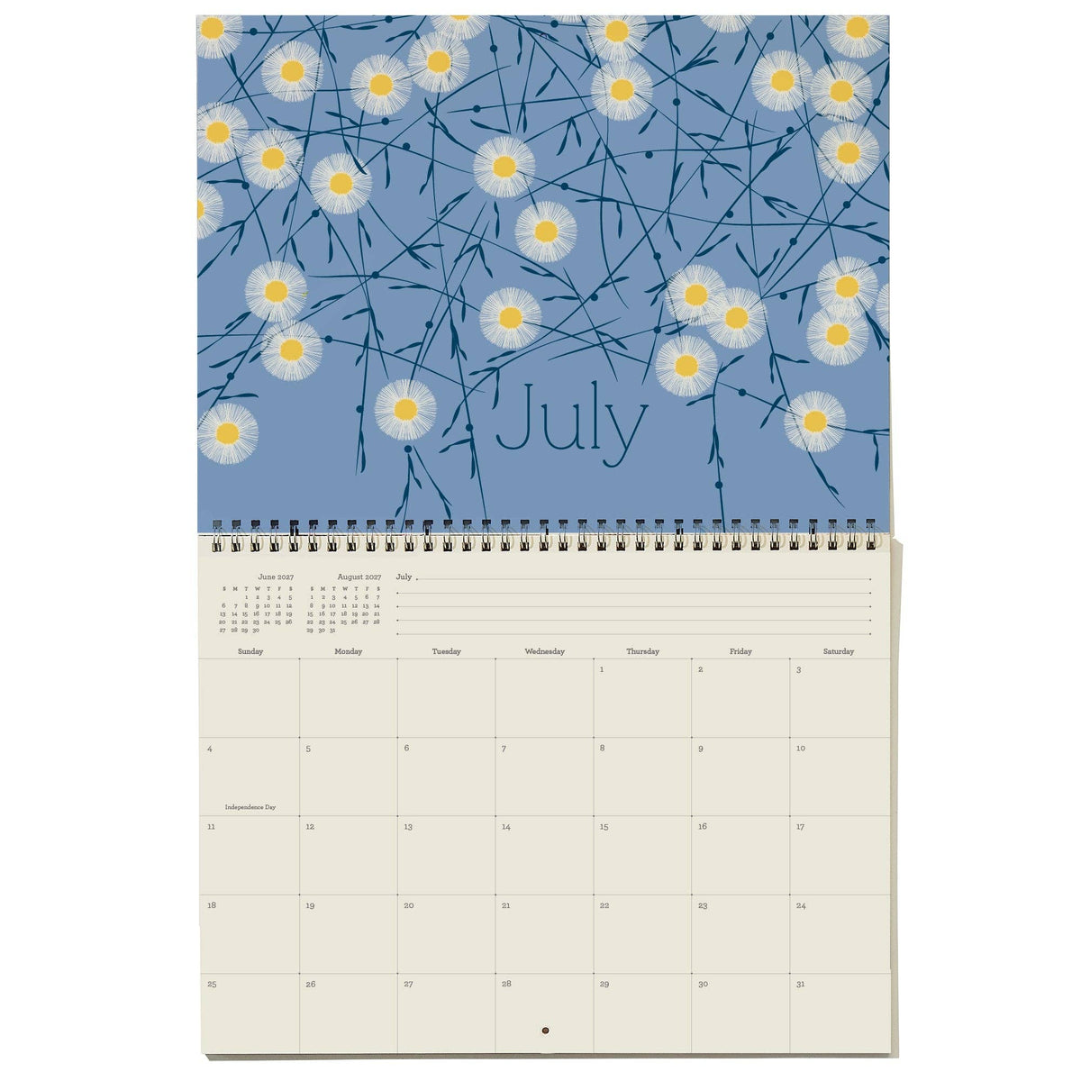 Snow & Graham 2027 Write-On Calendar, view 8