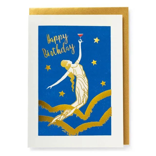 Archivist Happy Birthday Lady Card - Laywine's