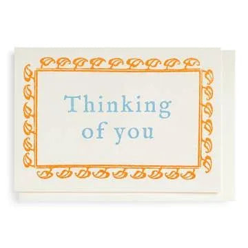 Archivist Leafy Thinking of You Note Card - Laywine's