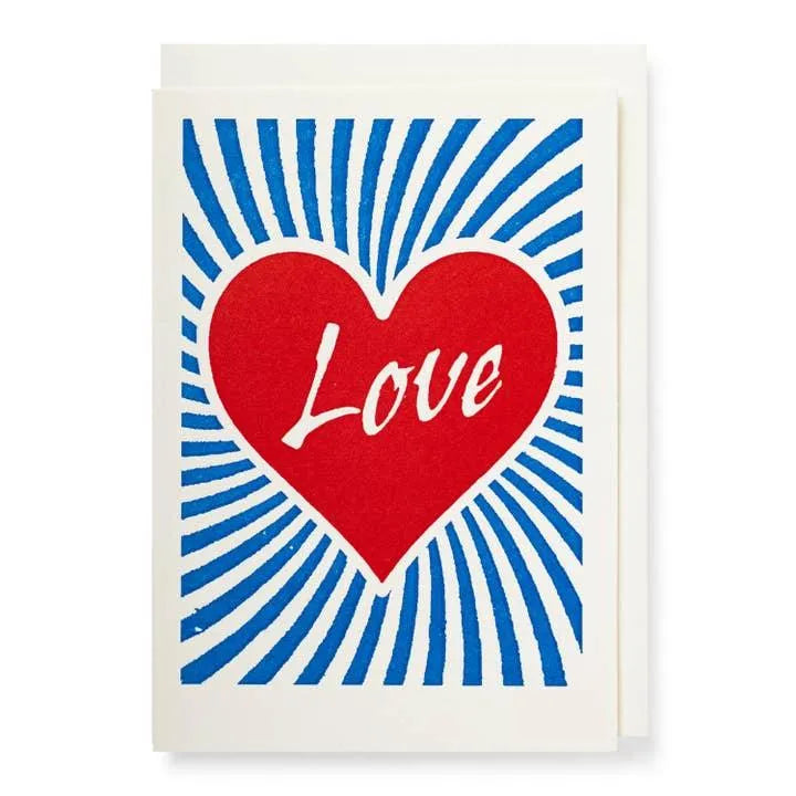 Archivist Love Swirls Note Card - Laywine's