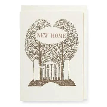 Archivist New Home Note Card - Laywine's