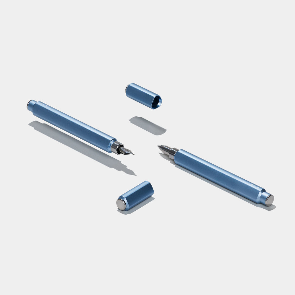 Before Breakfast Onigiri Rollerball Pen Powder Blue