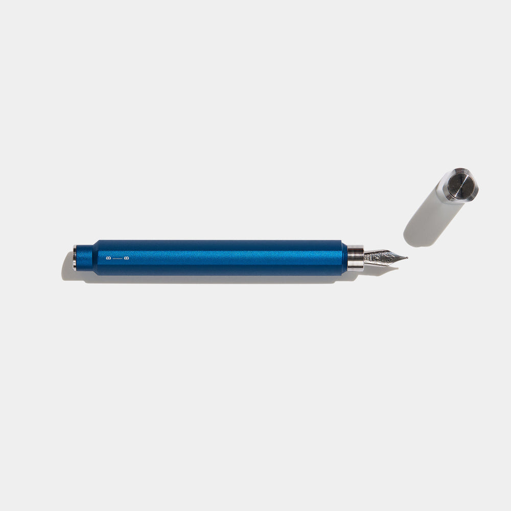 Before Breakfast Onigiri Two-Toned Fountain Pen Space Blue