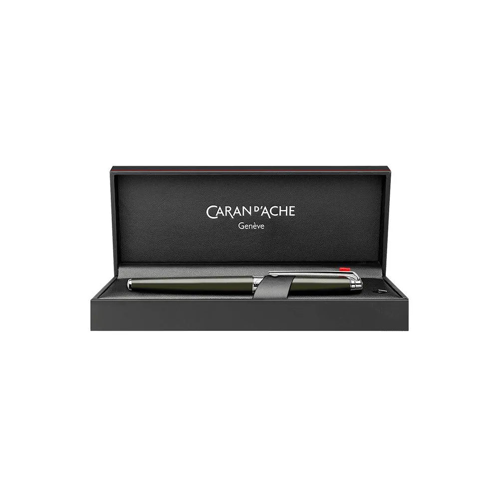 Caran d’Ache Leman Terre D’Ombre Slim Fountain Pen Fine - Laywine's