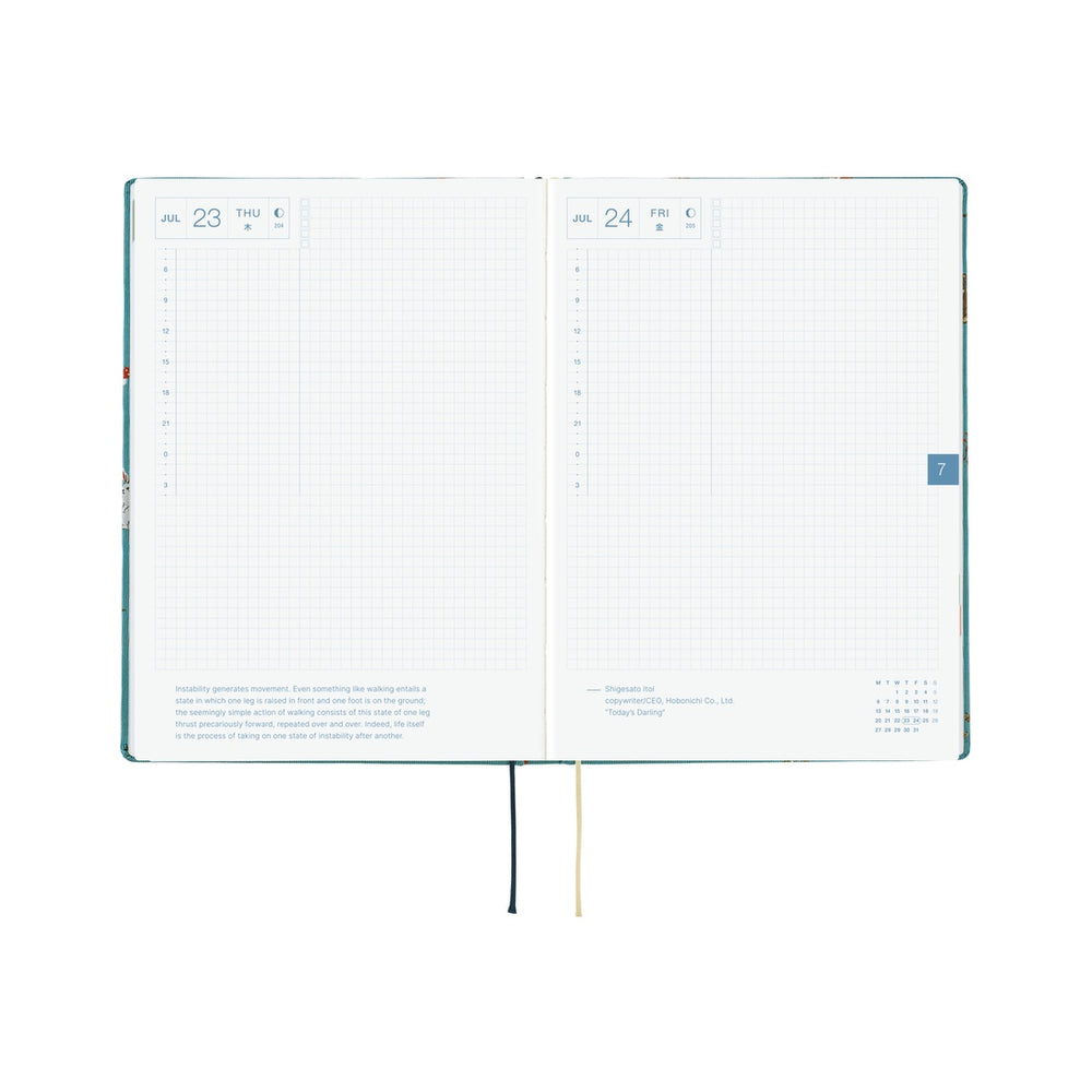 Hobonichi A5 HON Bow & Tie: In the Forest 2026