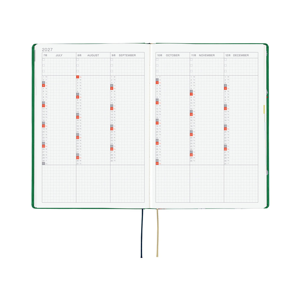 Hobonichi A5 HON Bow & Tie: Sheep Sheep Sheep 2027