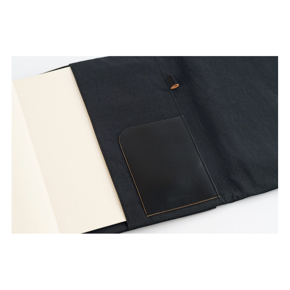 Hobonichi A5 Cousin Cover Tragen: Black