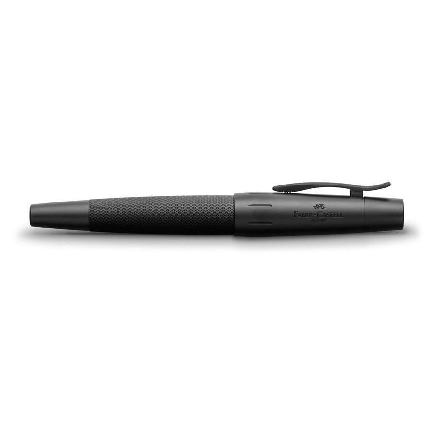 Faber-Castell E-Motion Pure Black Fountain Pen Medium - Laywine's