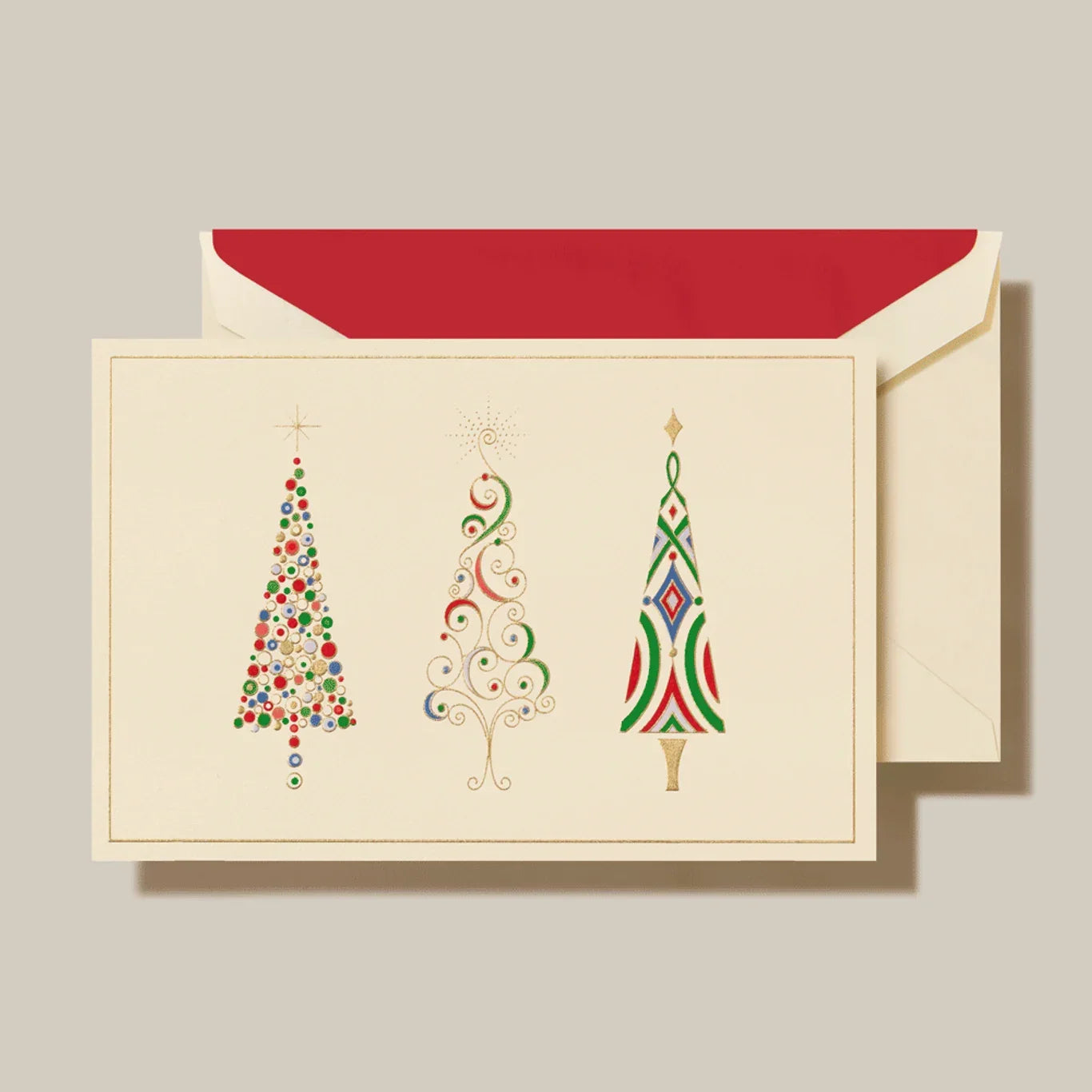 Crane Viennese Trees Box of 10 Cards