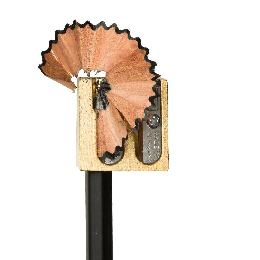 Mobius+Ruppert Brass 2-Hole Wedge Sharpener - Laywine's