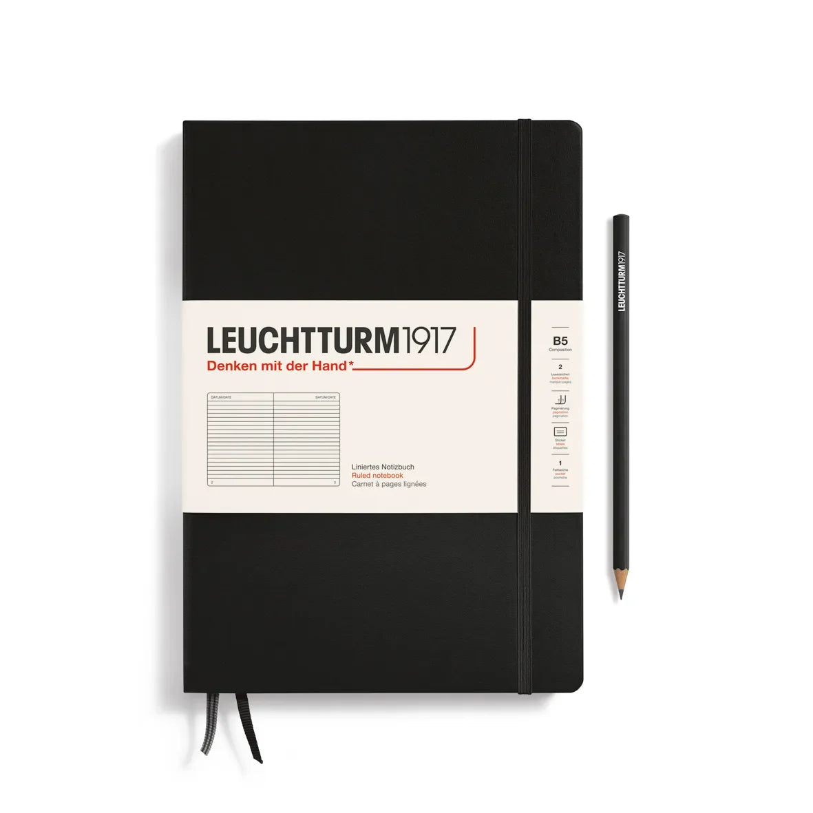 Leuchtturm1917 Composition B5 Hardcover Notebook