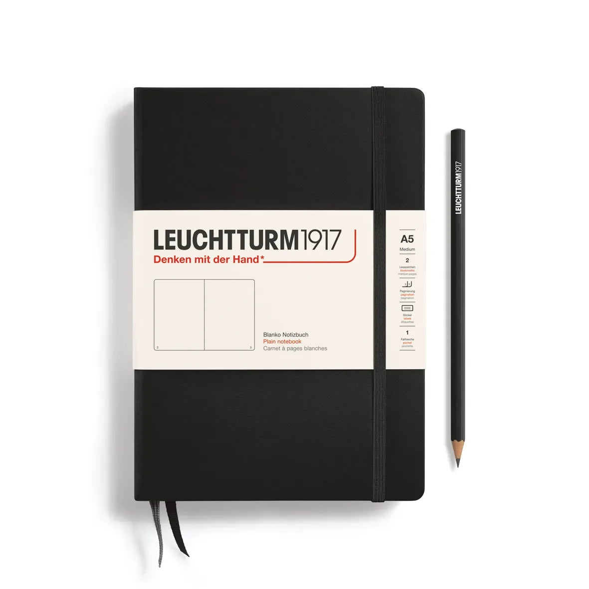 Leuchtturm1917 Medium A5 Hardcover Notebook