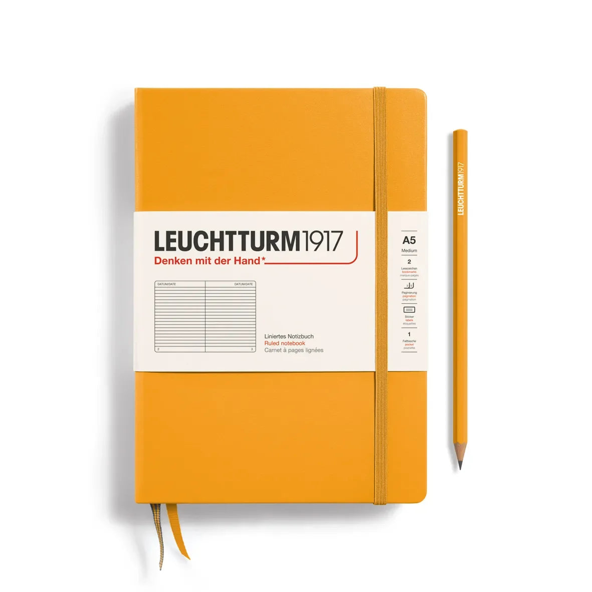 Leuchtturm1917 Medium A5 Hardcover Notebook