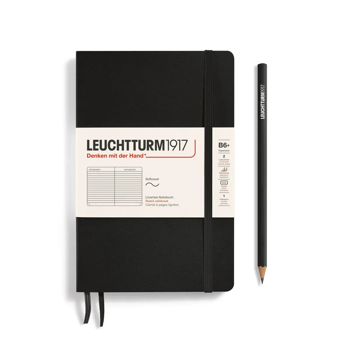 Leuchtturm1917 Paperback B6+ Softcover Notebook