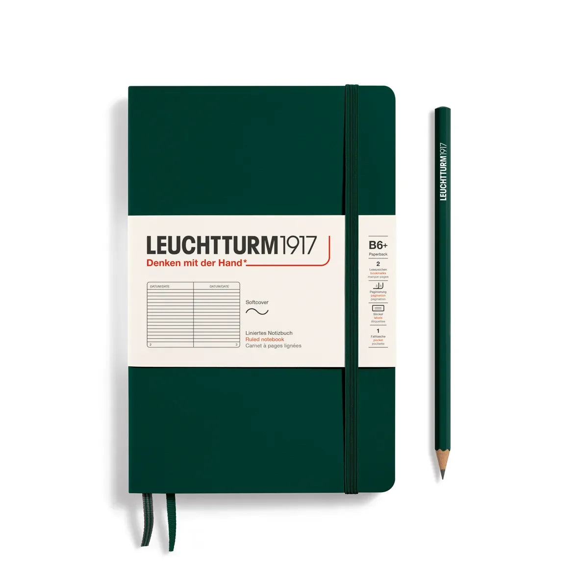 Leuchtturm1917 Paperback B6+ Softcover Notebook
