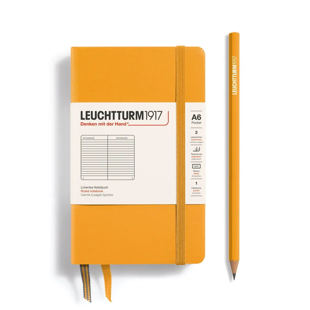 Leuchtturm1917 Pocket A6 Hardcover Notebook