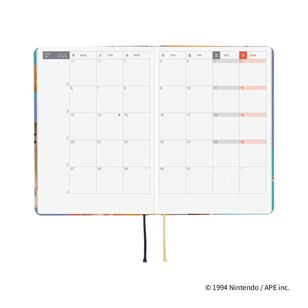 Hobonichi A6 HON MOTHER: Clay Figurines 2026