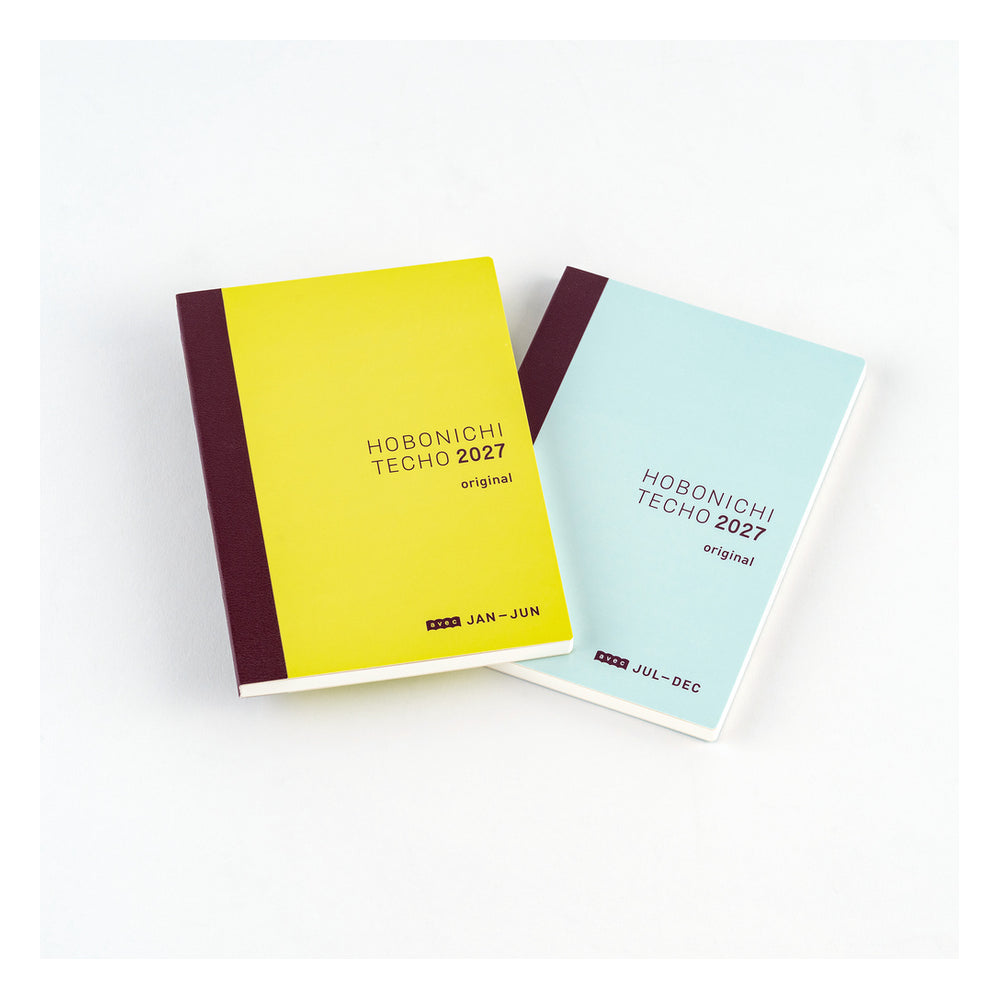 Hobonichi A6 Original Avec Japanese Books 2027