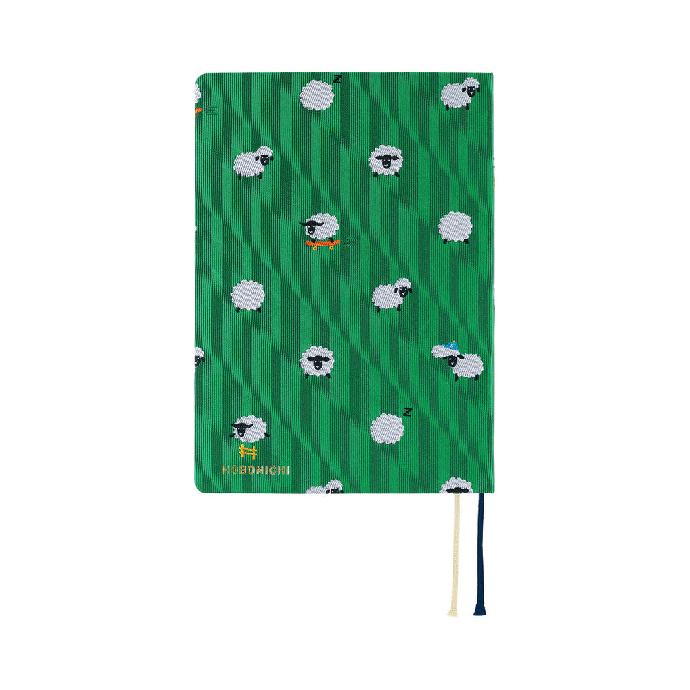 Hobonichi A6 HON Bow & Tie: Sheep Sheep Sheep 2027