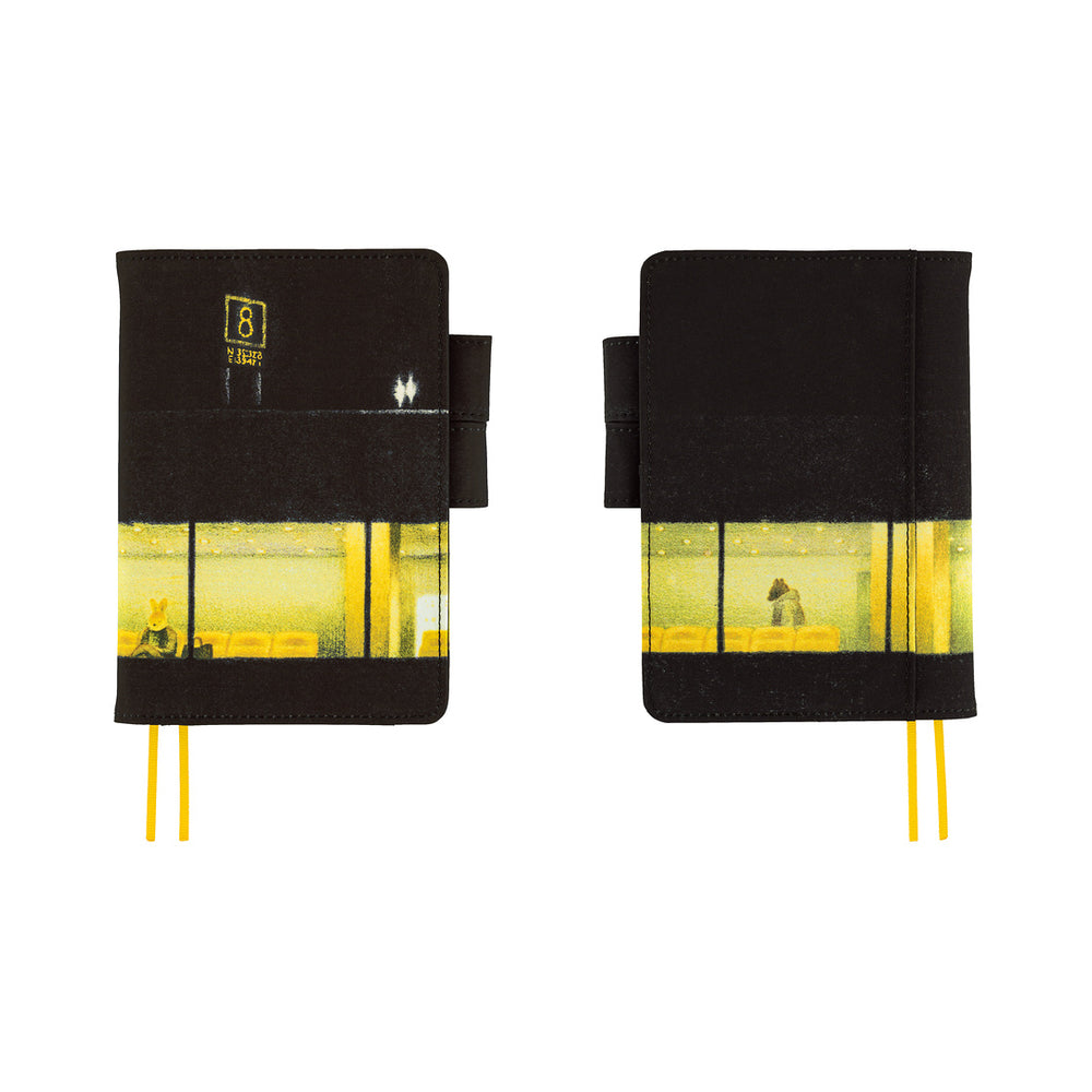 Hobonichi A6 Cover Akiko Miyakoshi: An Airport at Night