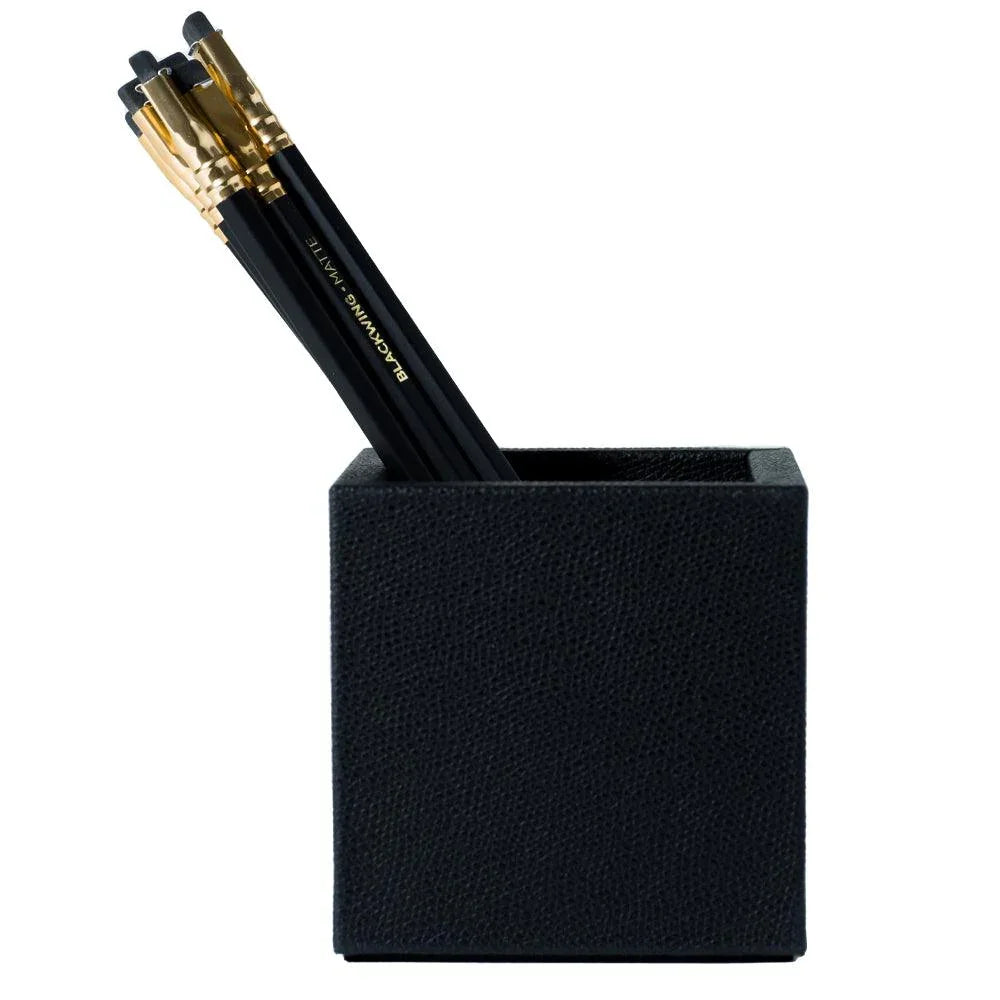 Pinetti Square Pencil Cup Liverpool Black - Laywine's