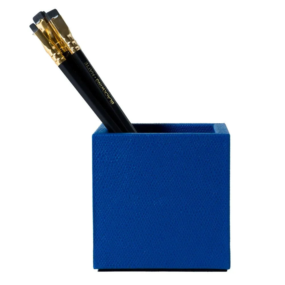 Pinetti Square Pencil Cup Liverpool Electric Blue - Laywine's