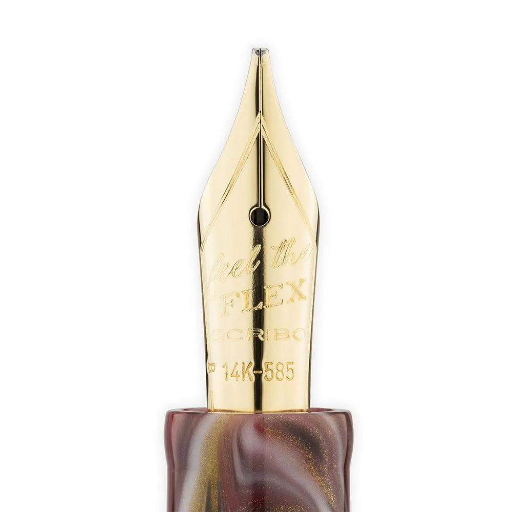 Scribo La Dotta Fountain Pen, Orefici (Medium) - Laywine's