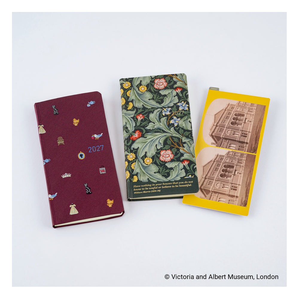 Hobonichi V&A Series: Hobonichi Pencil Board for Weeks (Museum Stereographic Photograph)