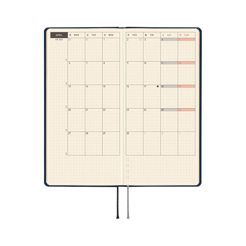 Hobonichi Weeks Colors: Cosmo Blue 2026