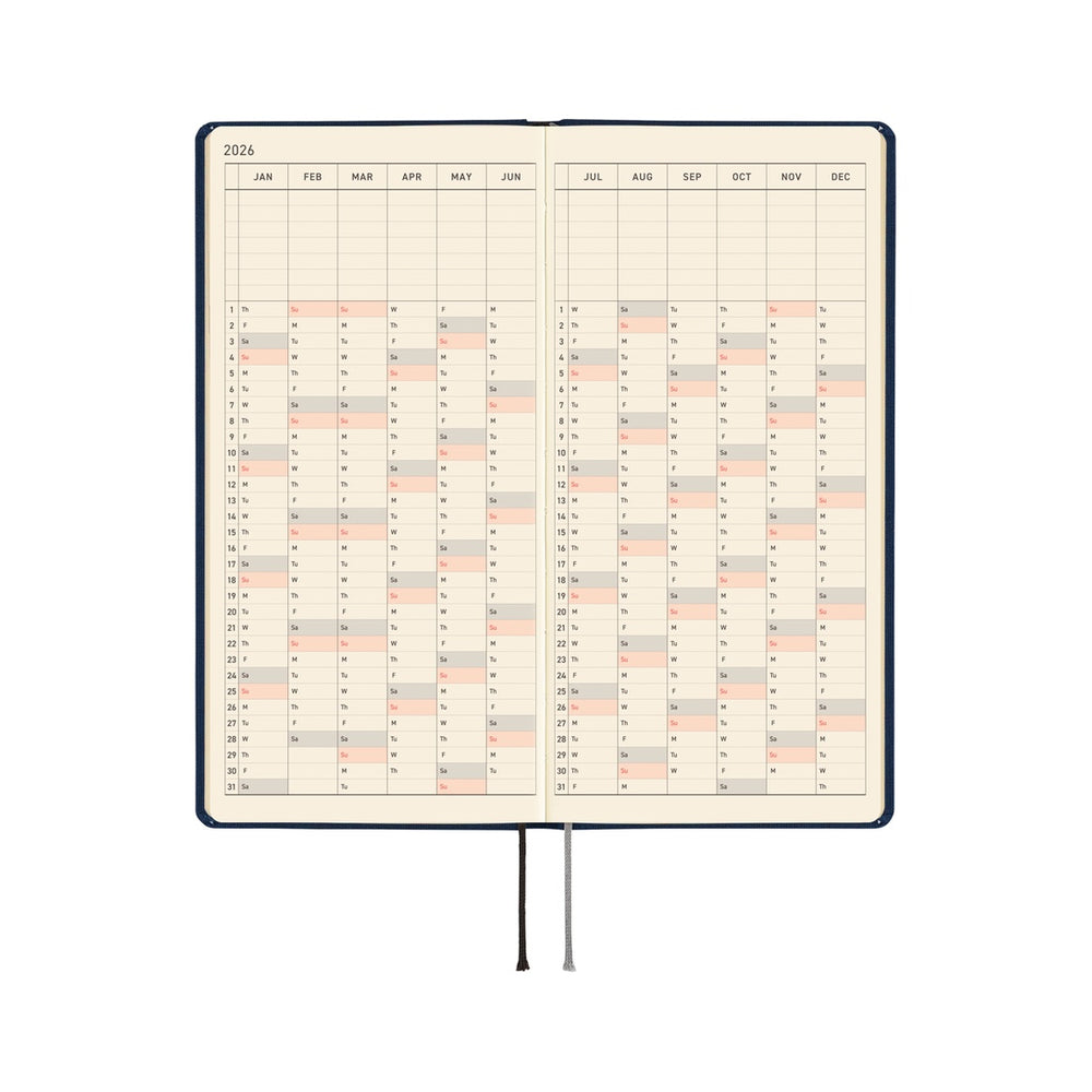 Hobonichi Weeks Colors: Cosmo Blue 2026