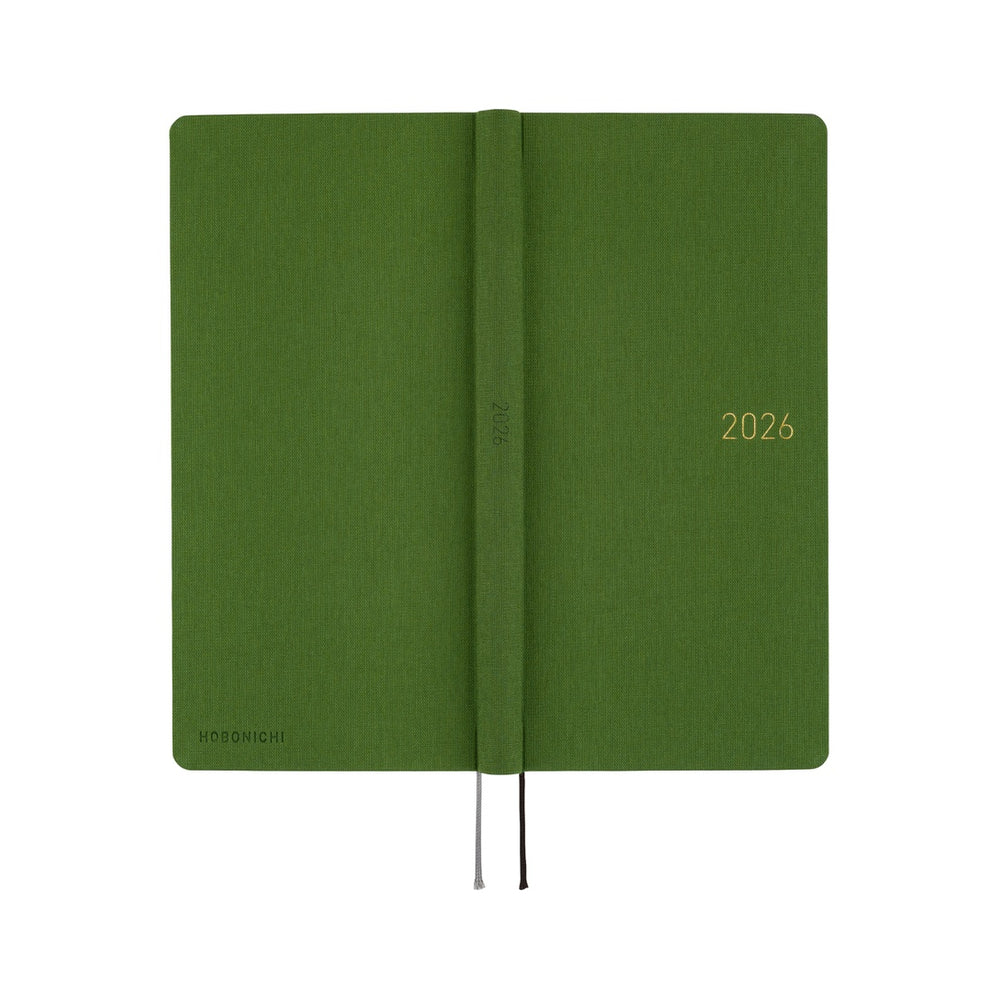 Hobonichi Weeks MEGA Colors: Antique Green 2026