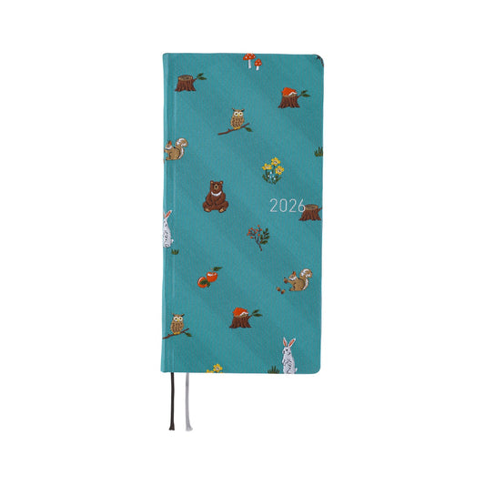 Hobonichi Weeks MEGA Bow & Tie: In the Forest 2026